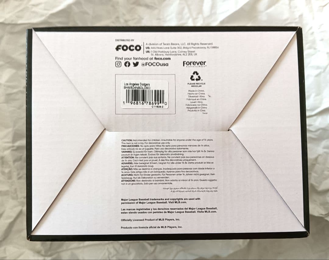 FOCO 大谷翔平　ボブルヘッド　ドジャース　866体限定　フィギュア