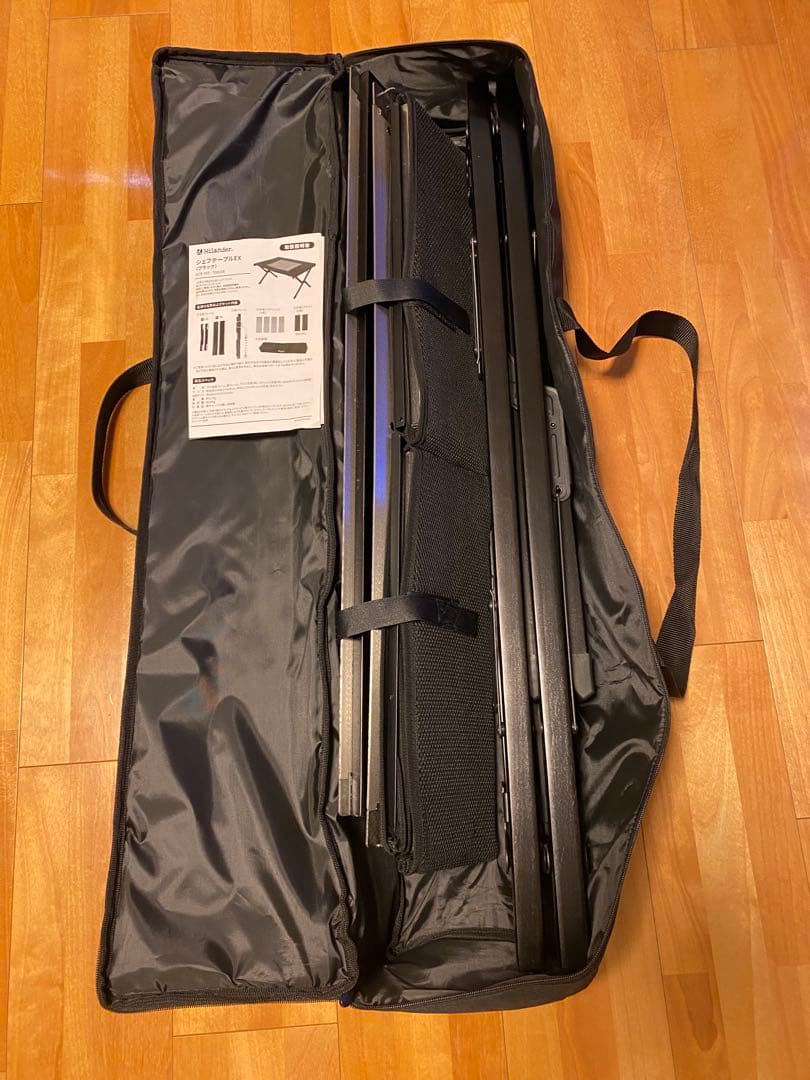 【美品】Hilander シェフテーブルEX ブラック