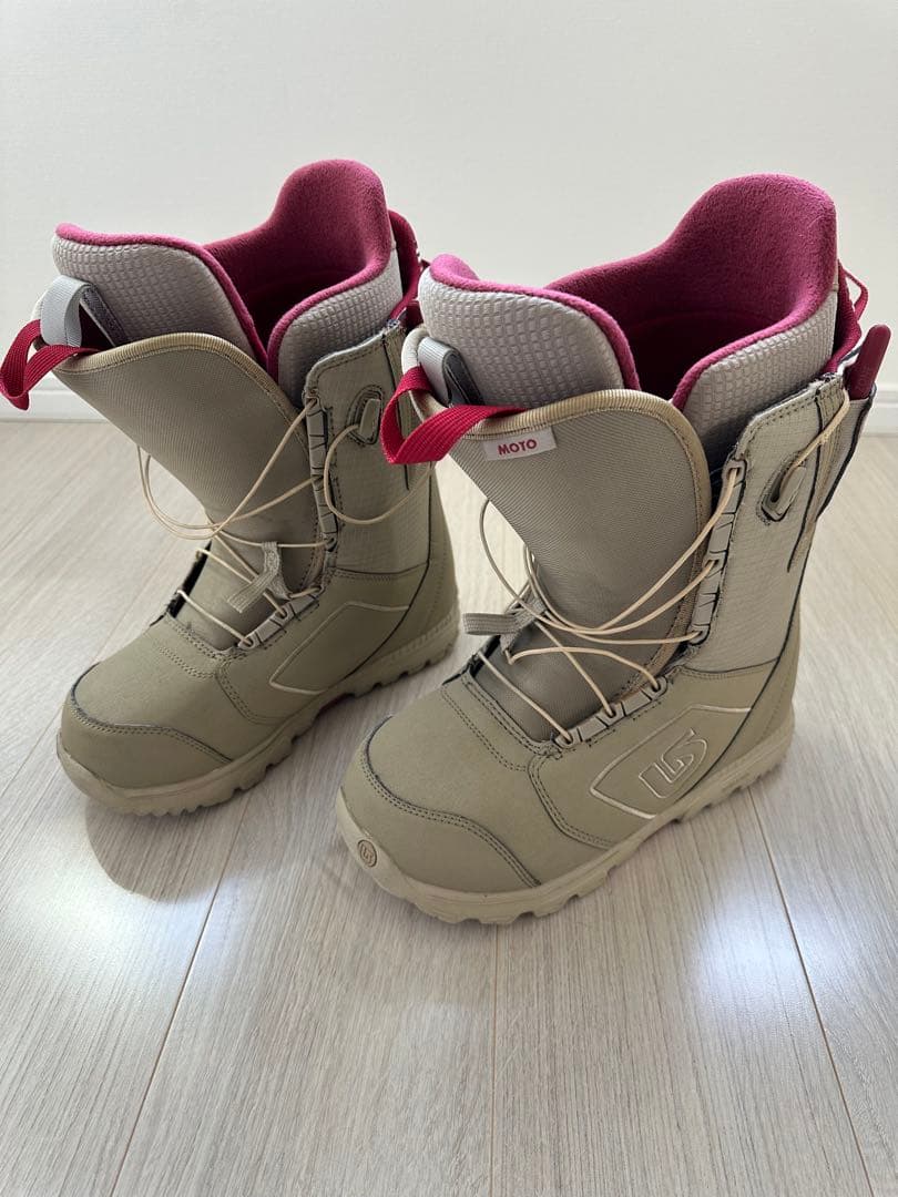 BURTON MOTO スノーボードブーツ メンズ ベージュ