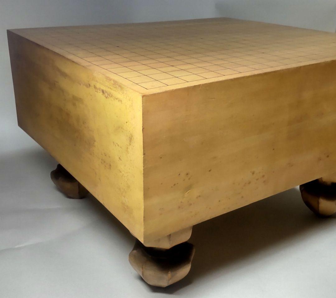 囲碁碁盤 碁石セット 厚さ5寸3分(約16㎝) 天然無垢の木材