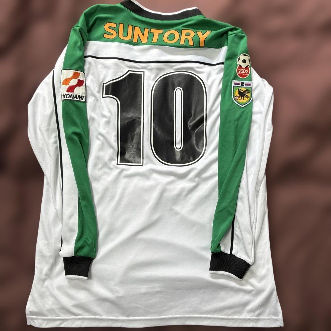 ヴェルディ川崎97 選手支給用　アウェイ長袖　#10 ラモス瑠偉　東京ヴェルディ