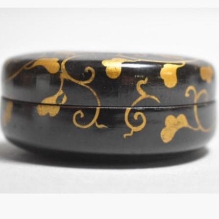 【徳川家伝来】◆『三つ葉葵紋 蒔絵 平棗 』◆検）徳川家康 上杉謙信 豊臣秀吉