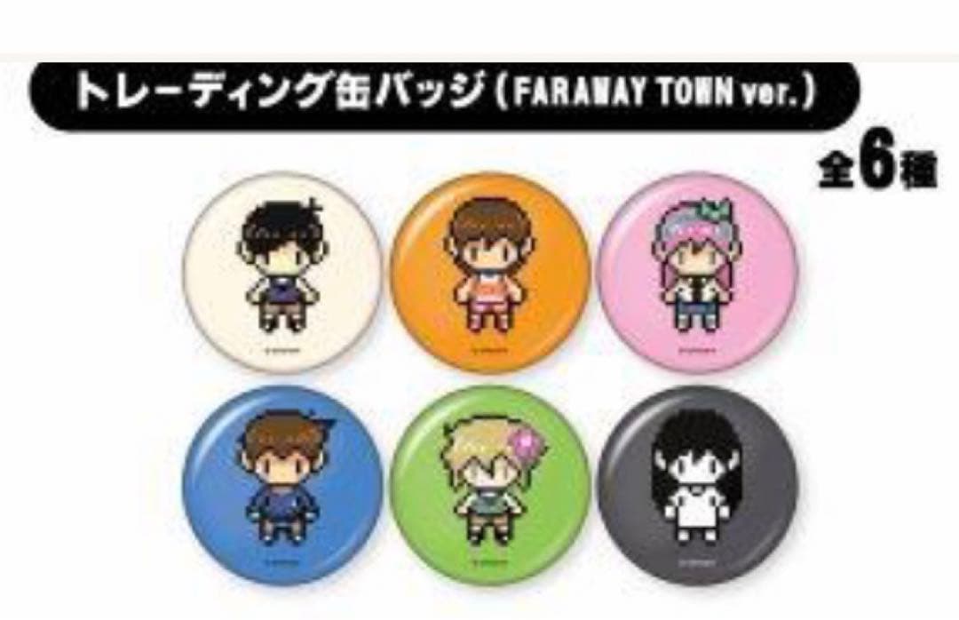 OMORI展 オモリ 原画 缶バッジ ドット まるめつアクリルフィギュア BOX