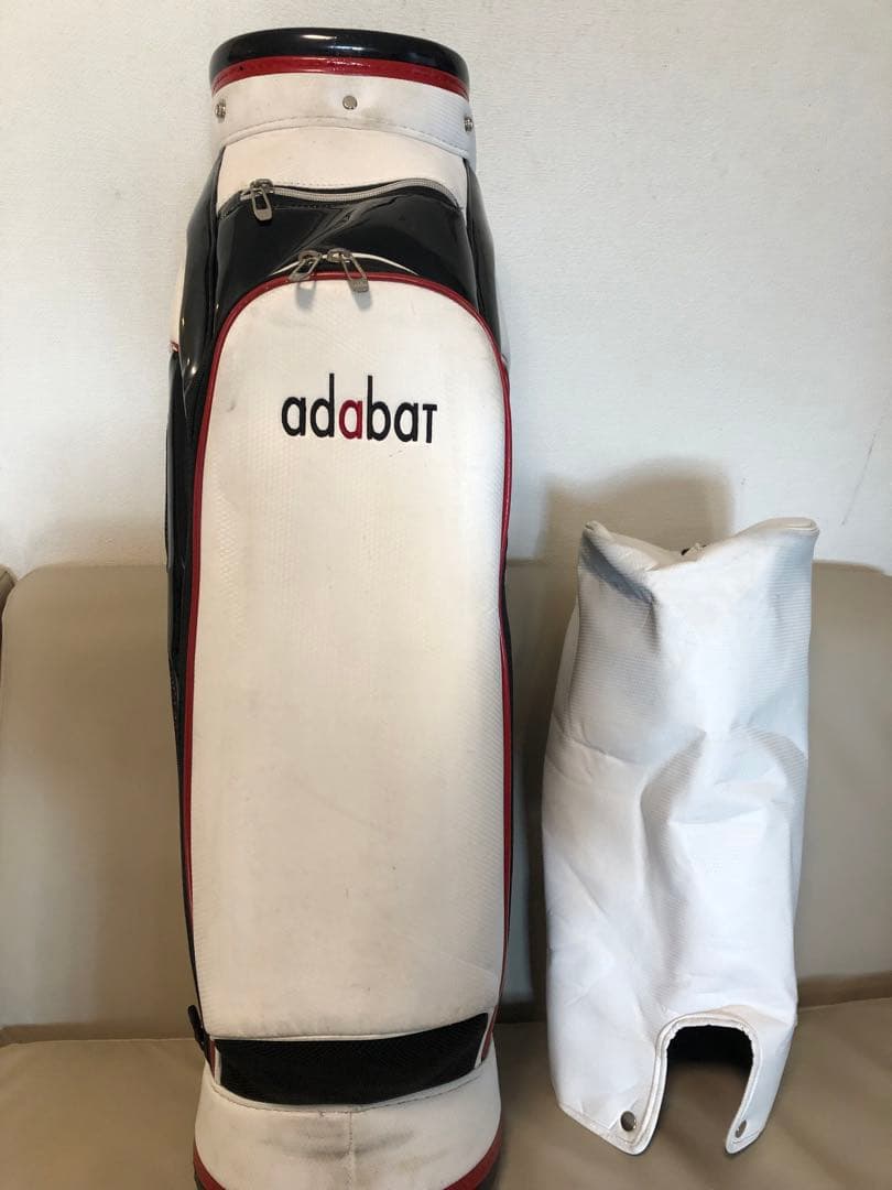 【送料込み】廃盤希少品　adabat アダバット　高級キャディバッグ　ゴルフ