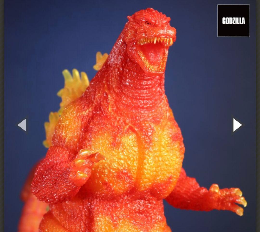 バーニング ゴジラ(1995)クリアオレンジ 少年リック エクスプラス