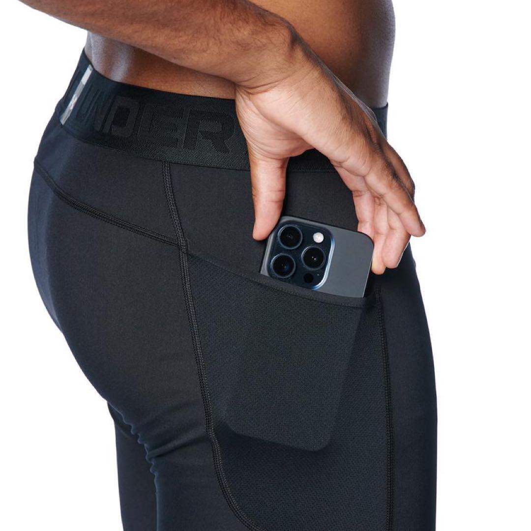 UAコールドギア プロ フィッティド ロングスリーブ シャツ　レギンスセット