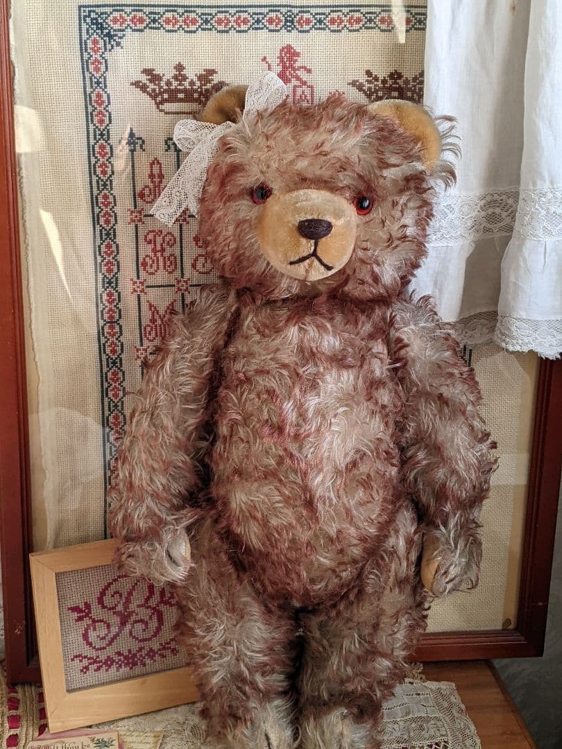 【p】アンティークベア　アンティークテディベア　ハーマン