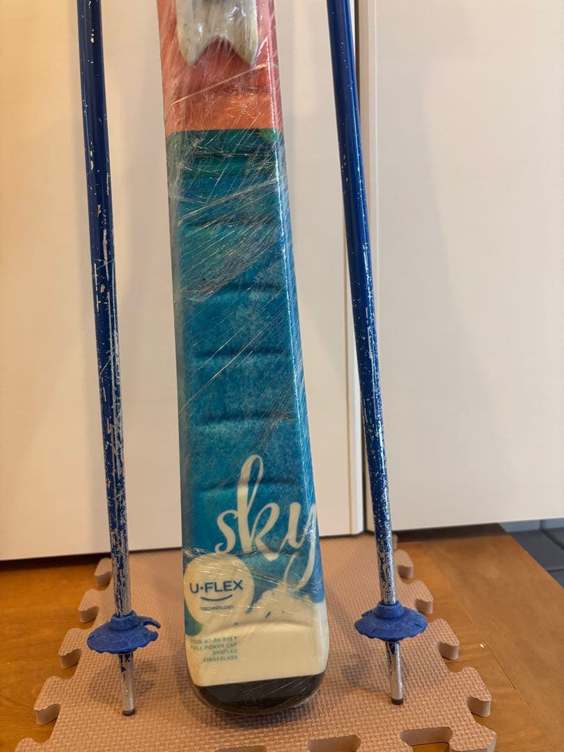 ◼︎ELANスキー板150cmとSALOMONストックセット