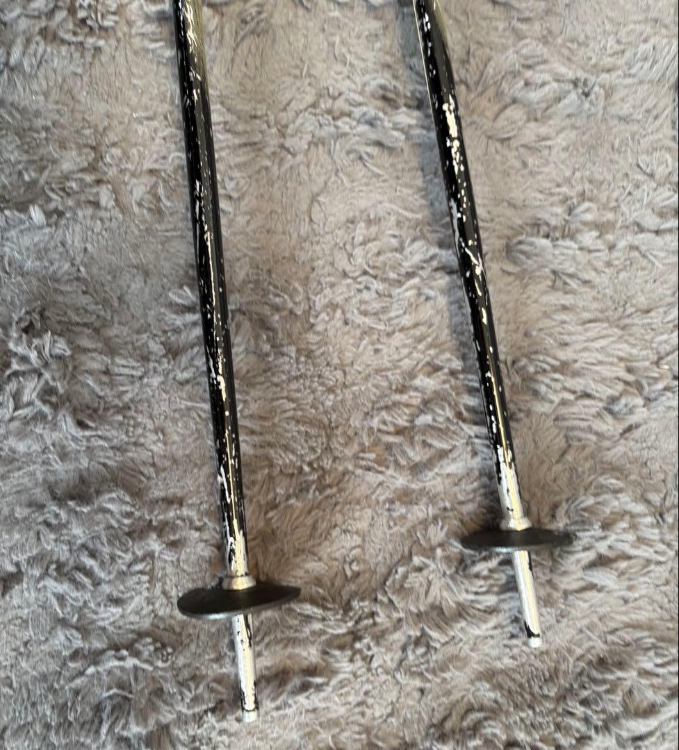 子供用スキー3点セット　KAZAMA板 90cm / ブーツ 20cm/ストック