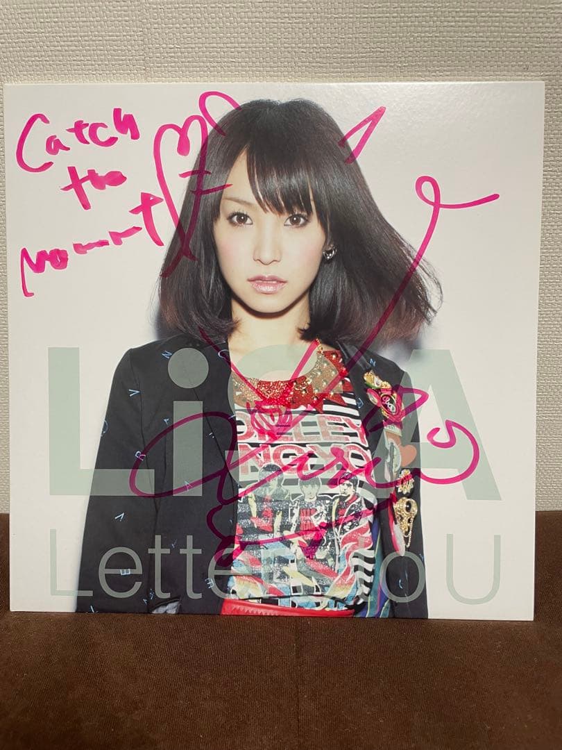 LiSA 直筆サイン入り レコード Letters to U