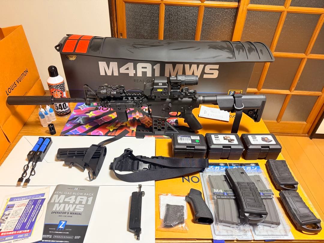 【東京マルイ】M4A1 MWS フルセット