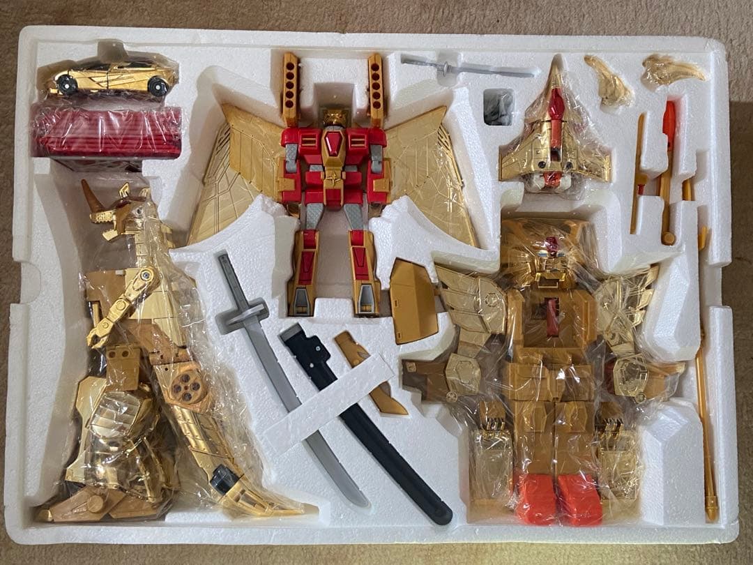 黄金獣合体グレードゴルドランDX