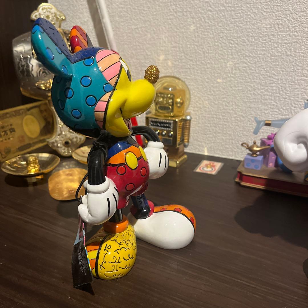ミッキーマウス アートフィギュア マルチカラー 約25cm