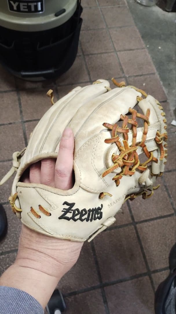 Zeems 少年軟式用グローブ ZB-28CJN人気のキャメルカラー