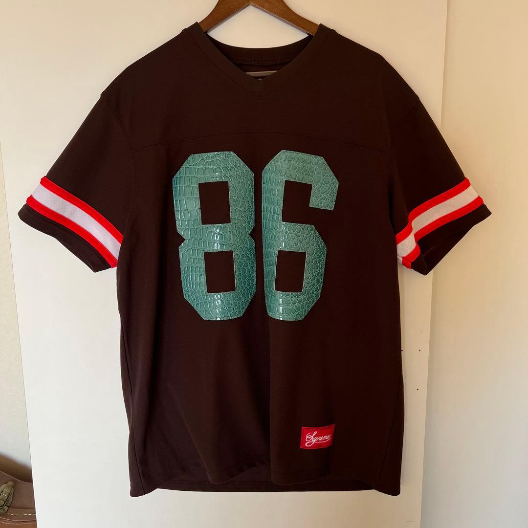 22SS Faux Croc Football Jersey TシャツXL