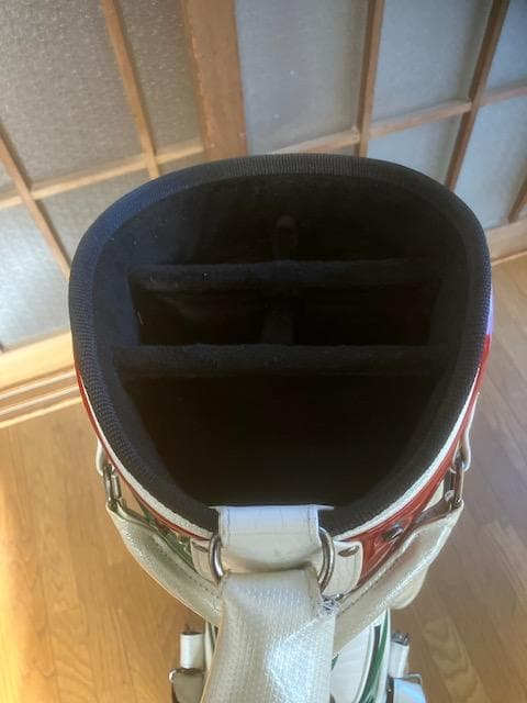 再値下げ！BALDO バルド キャディバッグ トリコロールカラー