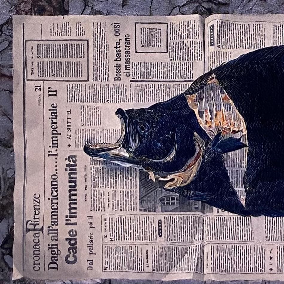 坂本幸重、【文字の上で】、希少な額装用画集より、新品額装付、状態良好