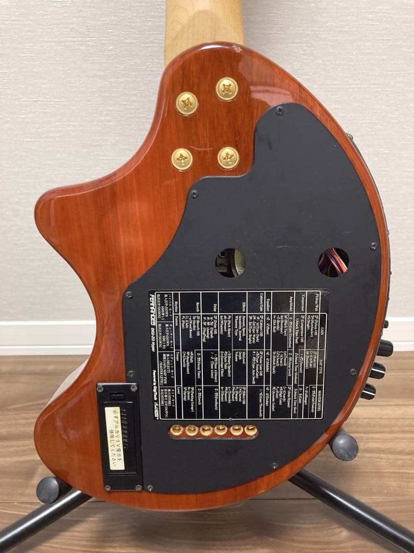 美品 FERNANDES DIGI-ZO HYPER WR ZO-3 改良済み