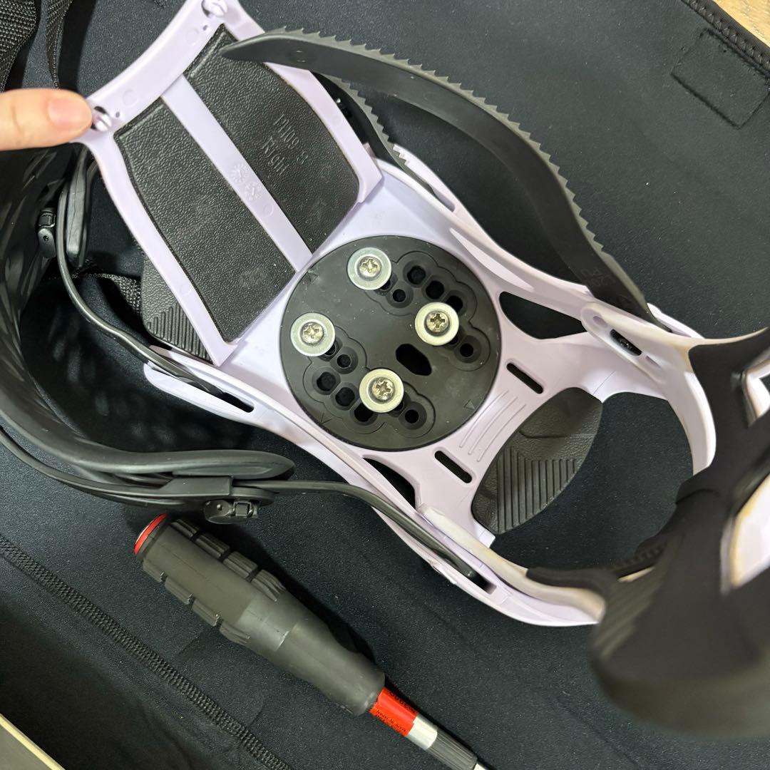 NIDECKER VENUS 139 スノーボード ビンディングセット