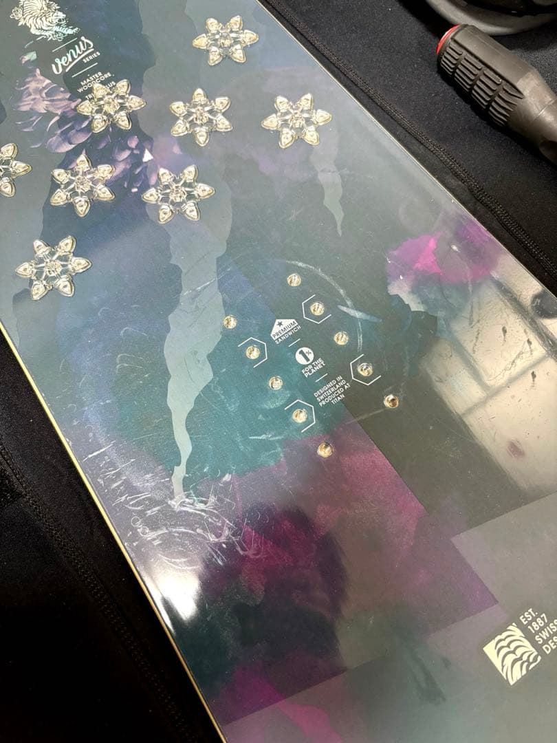 NIDECKER VENUS 139 スノーボード ビンディングセット