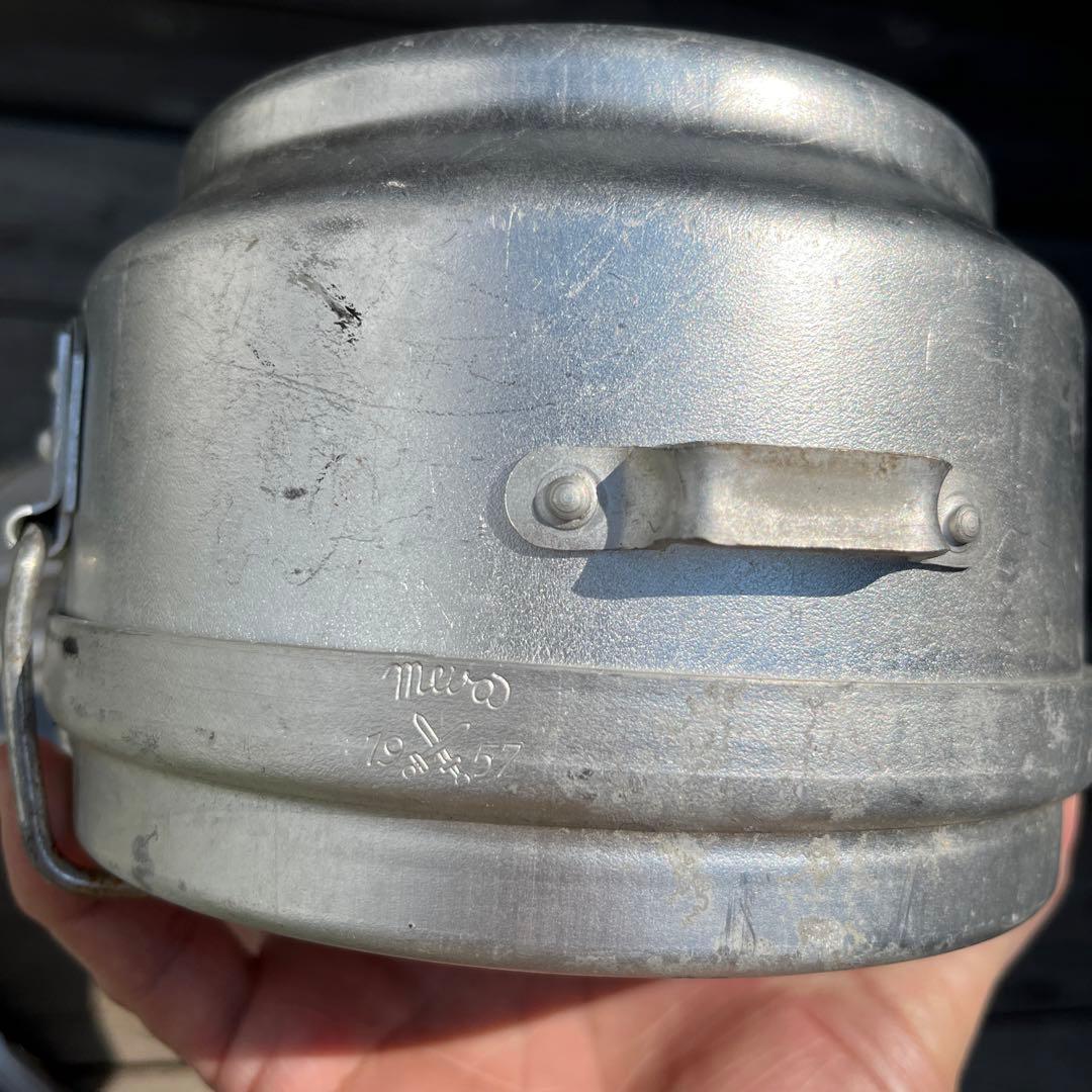 スペシャル！ヴィンテージ軍物メスティン、鍋キャンプセット　チェコ軍メスティン抜き