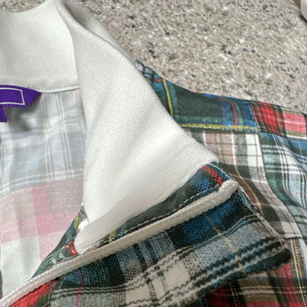 BEAMS GOLF パッチワーク風ジャケット 伸縮性 XL