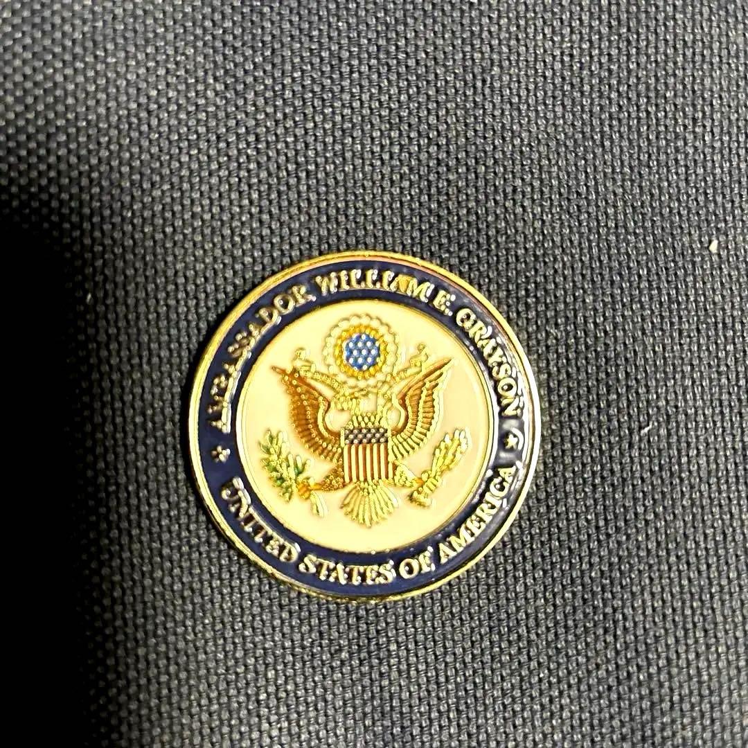 万博　アメリカパビリオン　メダル　