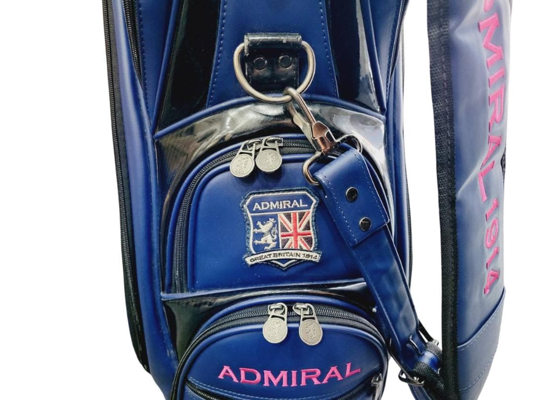 Admiral アドミラル キャディバッグ ゴルフバッグ ENGLAND1914