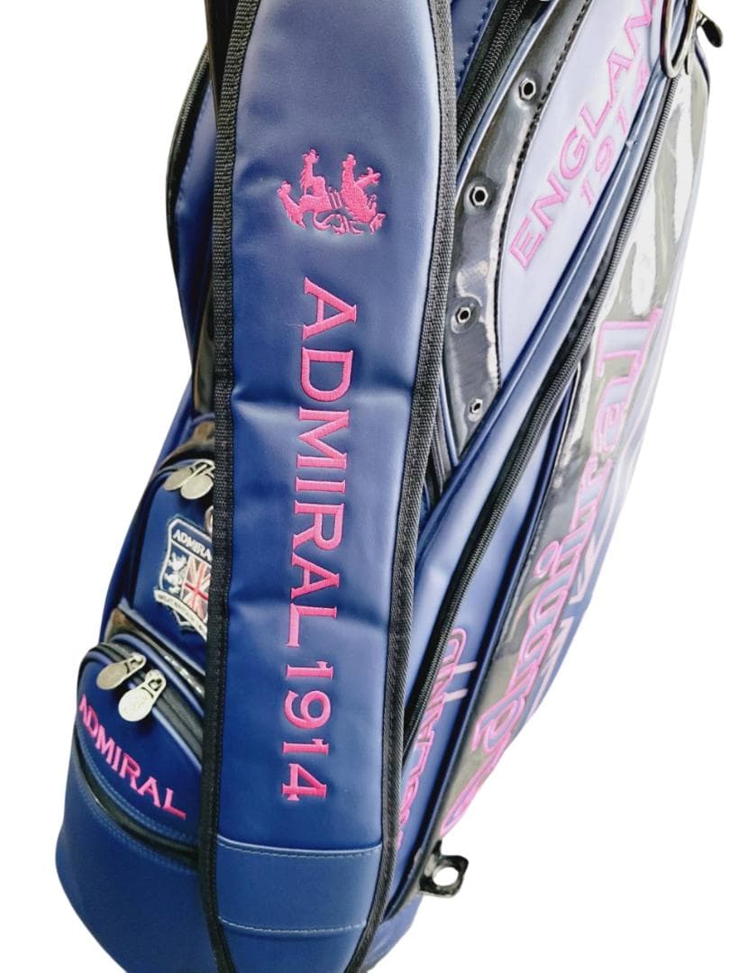 Admiral アドミラル キャディバッグ ゴルフバッグ ENGLAND1914