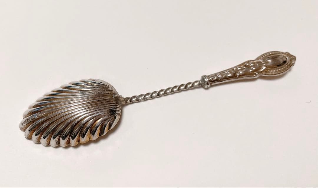 英国製 アンティーク スプーン スターリングシルバー 純銀 イギリス