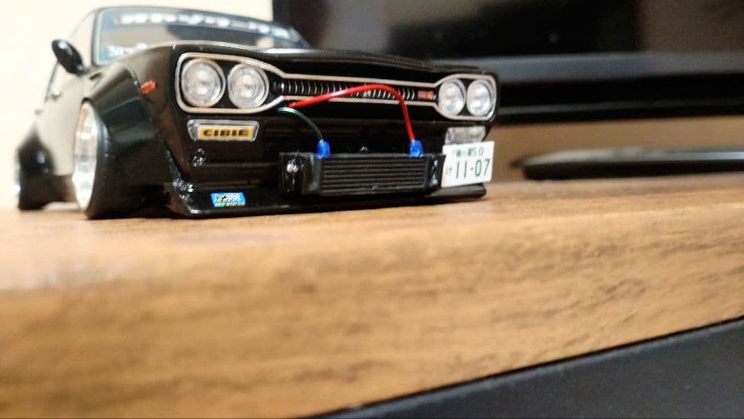 1/18ハコスカ４枚ワークス仕様１点物