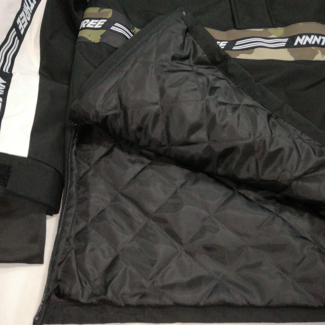 NNN アノラック スノボウェア スノーボード ジャケット ブラック エヌスリー