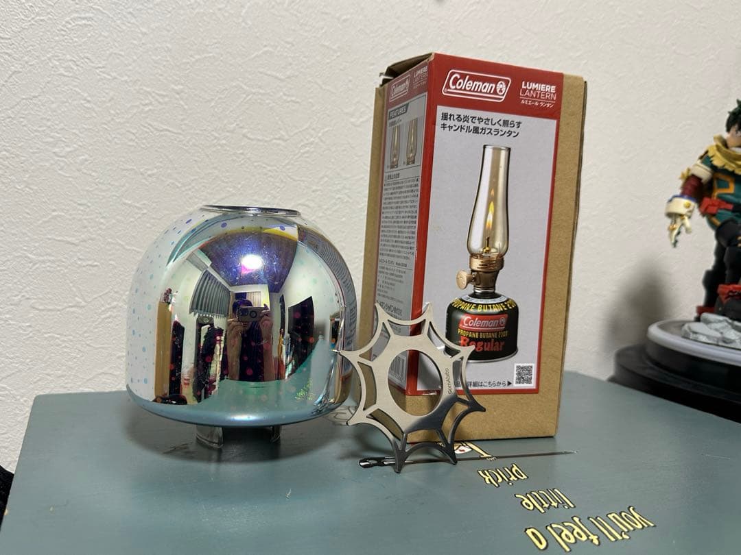 SomAbito Glass Globe Mashroom 3D 3点セット