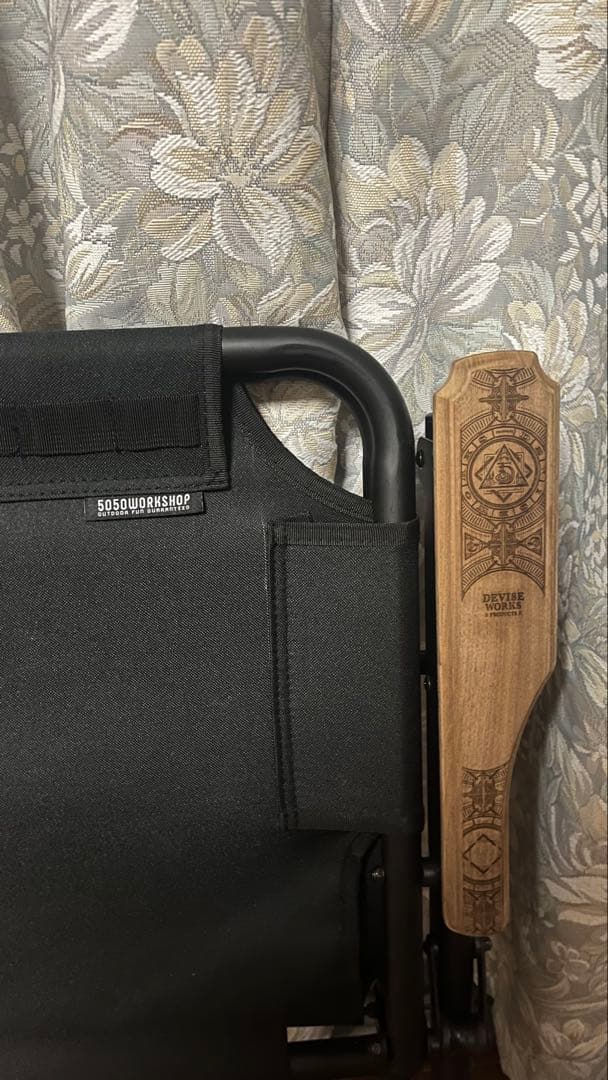 DEVISE WORKS アウトドアベンチ 黒