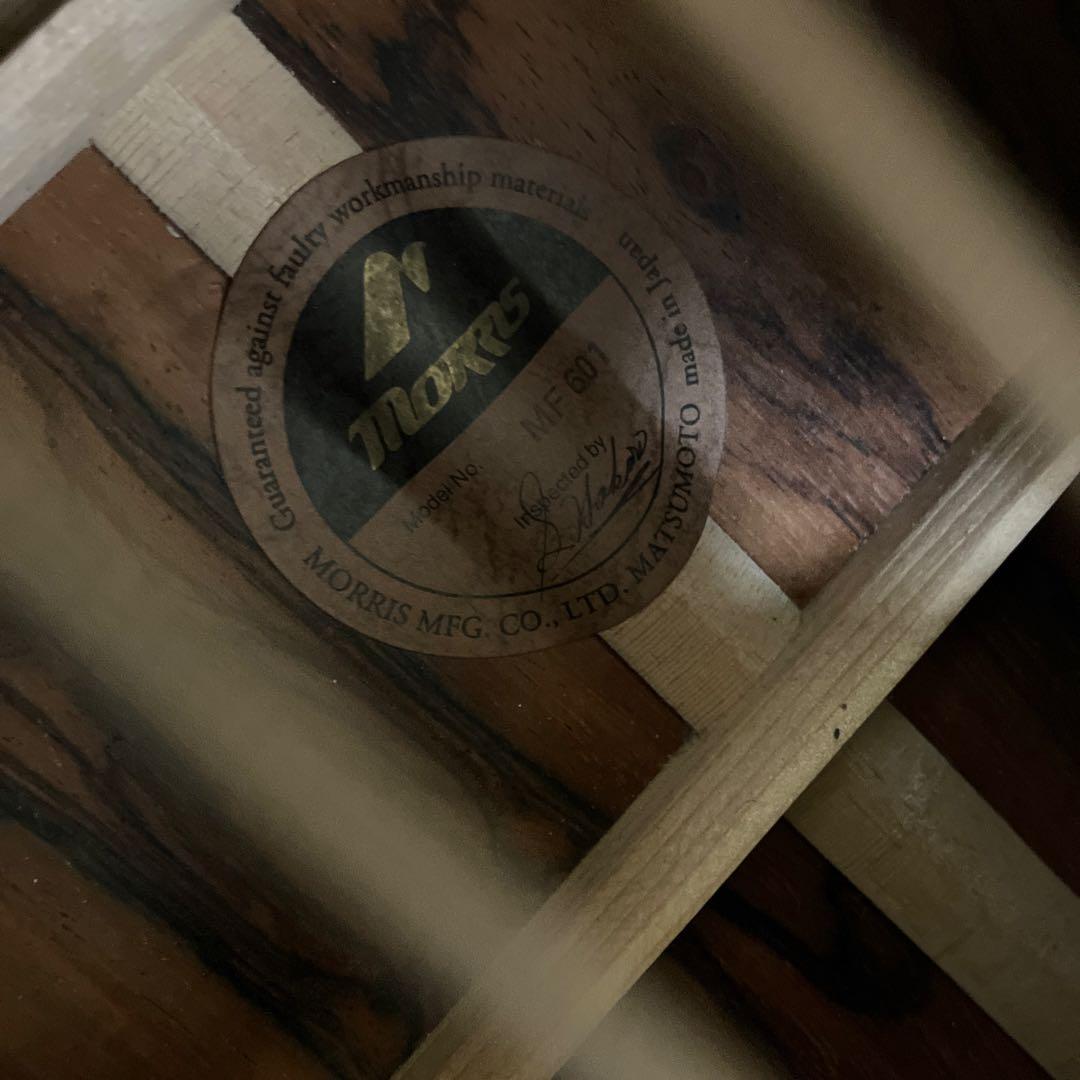 【極美品/日本製】Morris MF-601 アコースティックギター 寺田楽器製