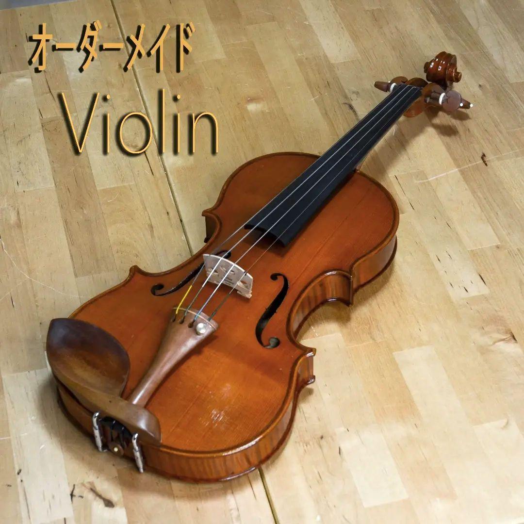 個人オーダーメイド Violin 虎杢目 フルサイズ【美品・良品】