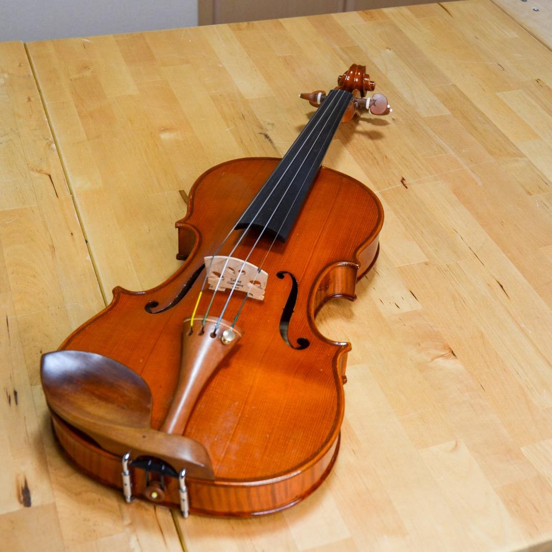 個人オーダーメイド Violin 虎杢目 フルサイズ【美品・良品】