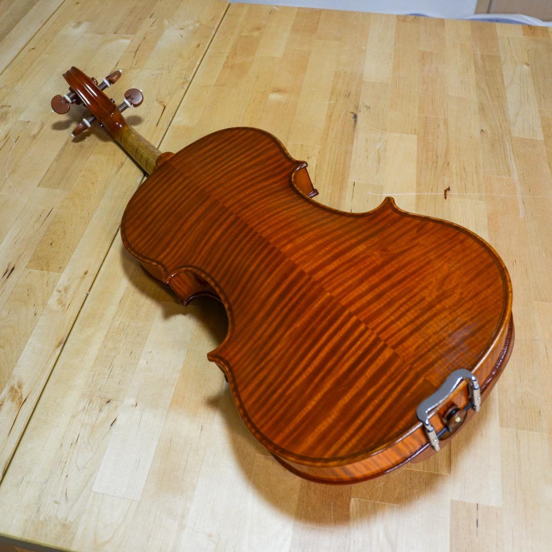 個人オーダーメイド Violin 虎杢目 フルサイズ【美品・良品】