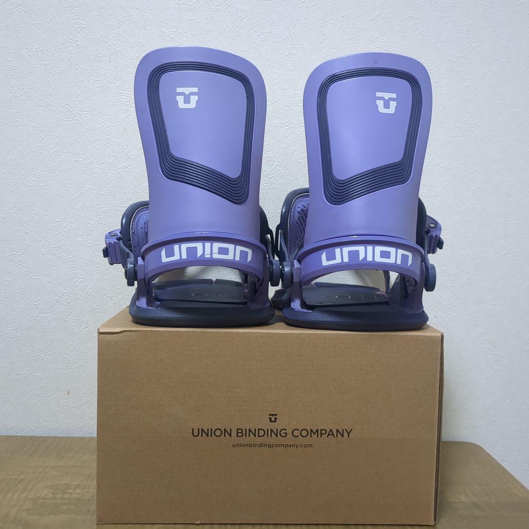 UNION ULTRA スノーボードビンディング S パープル