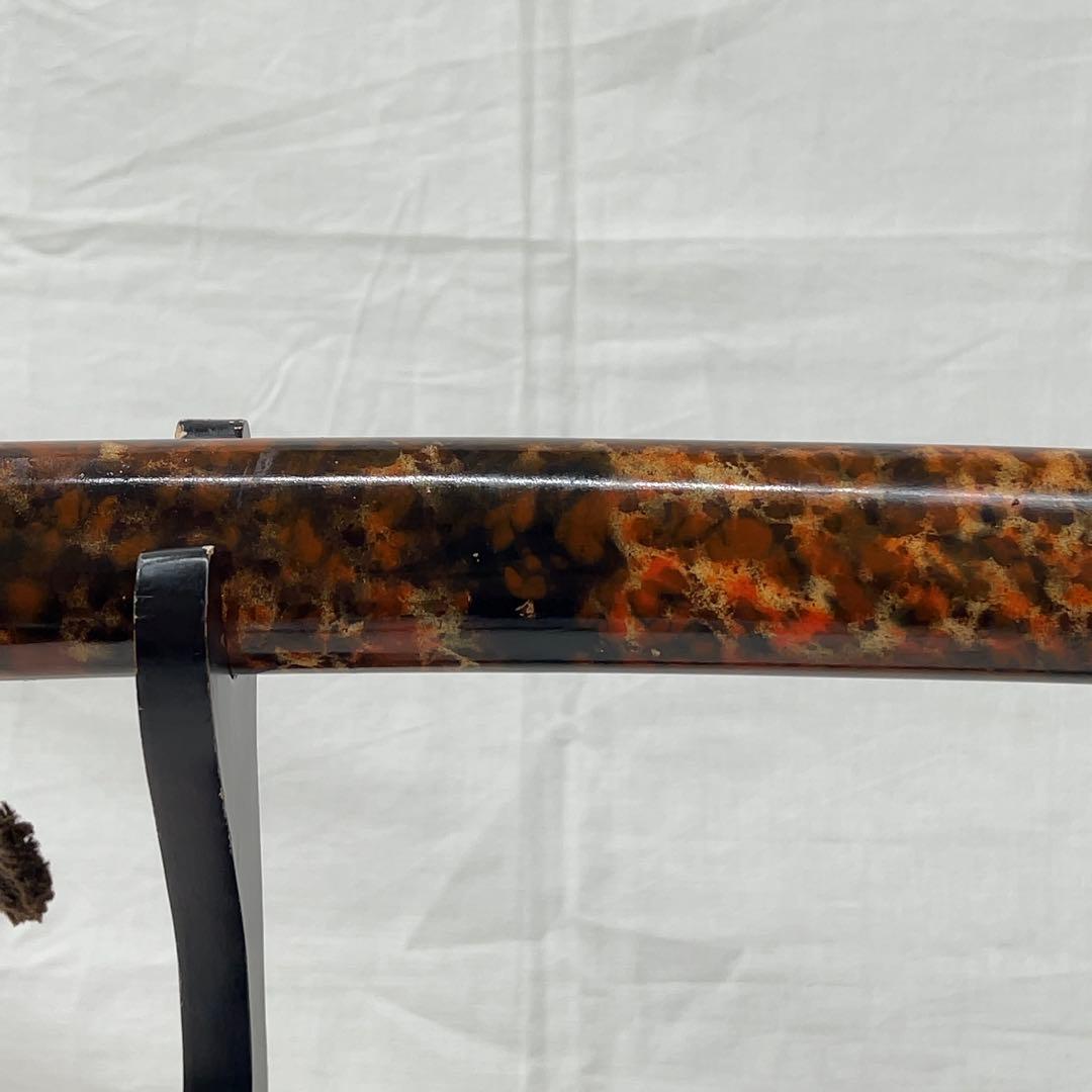 【模造】大脇差 全長86.0センチ 龍鍔 樋入り 特殊鞘 日本刀