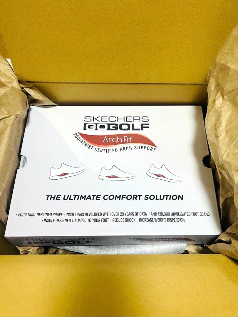 【新品未使用】SKECHERS ARCHFIT ゴルフシューズ 26cmメンズ