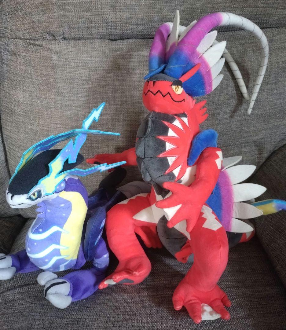 ポケモン ミライドン　コライドン ぬいぐるみ タカラトミー