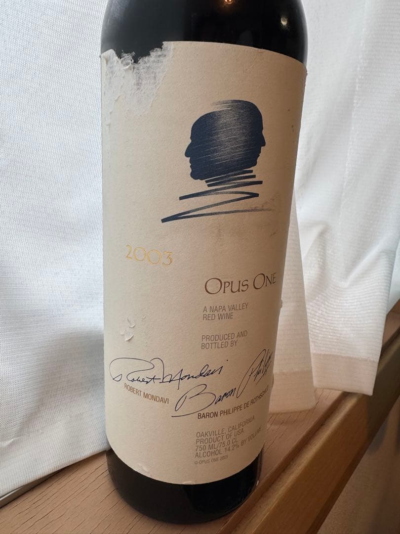 2003 Opus One Napa 赤ワイン 750ml