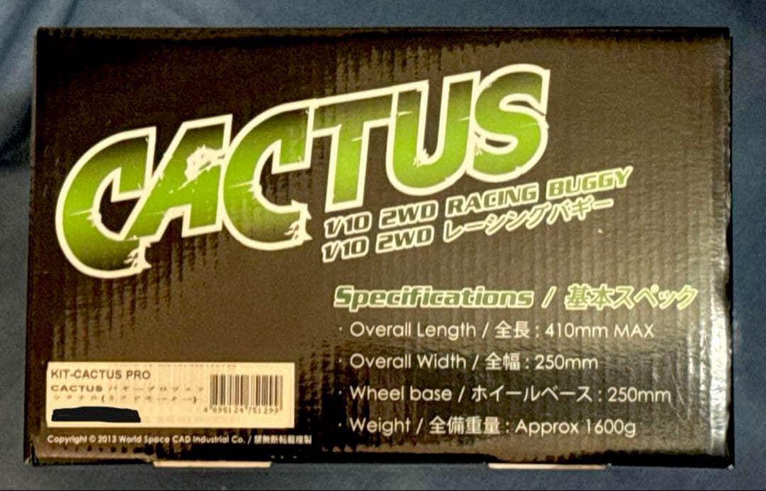 3Racing◆CACTUS 1/10 2WDレーシングバギー◆未開封