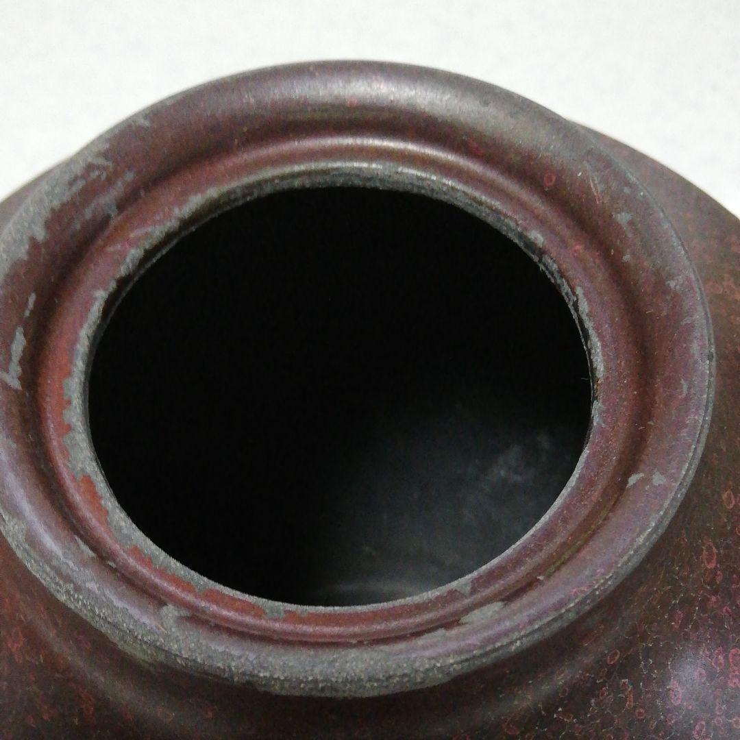 花瓶 備前焼、?、置物、ニャン、