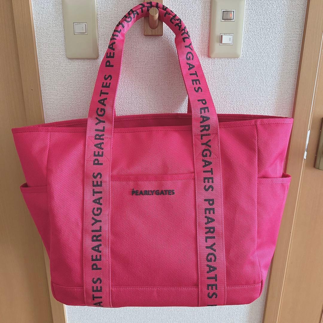 【美品】パーリーゲイツ　ロッカーバッグ　PK【翌日発送】