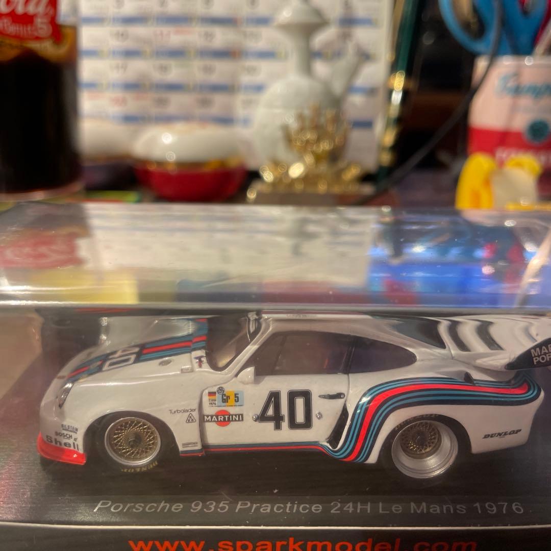 絶版　1/43 スパーク　マルティニ　ポルシェ　935 ルマン24時　1976