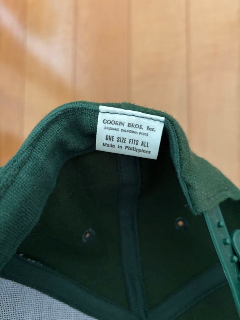 OLD THRASHER CAPフレイムロゴ グリーン