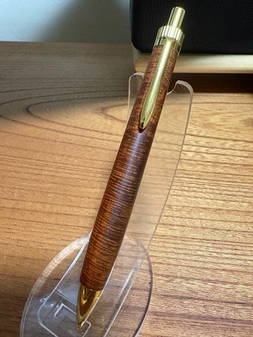 520超極上　サイアミーズローズウッド　シアメース　　木軸シャーペン　ボールペン