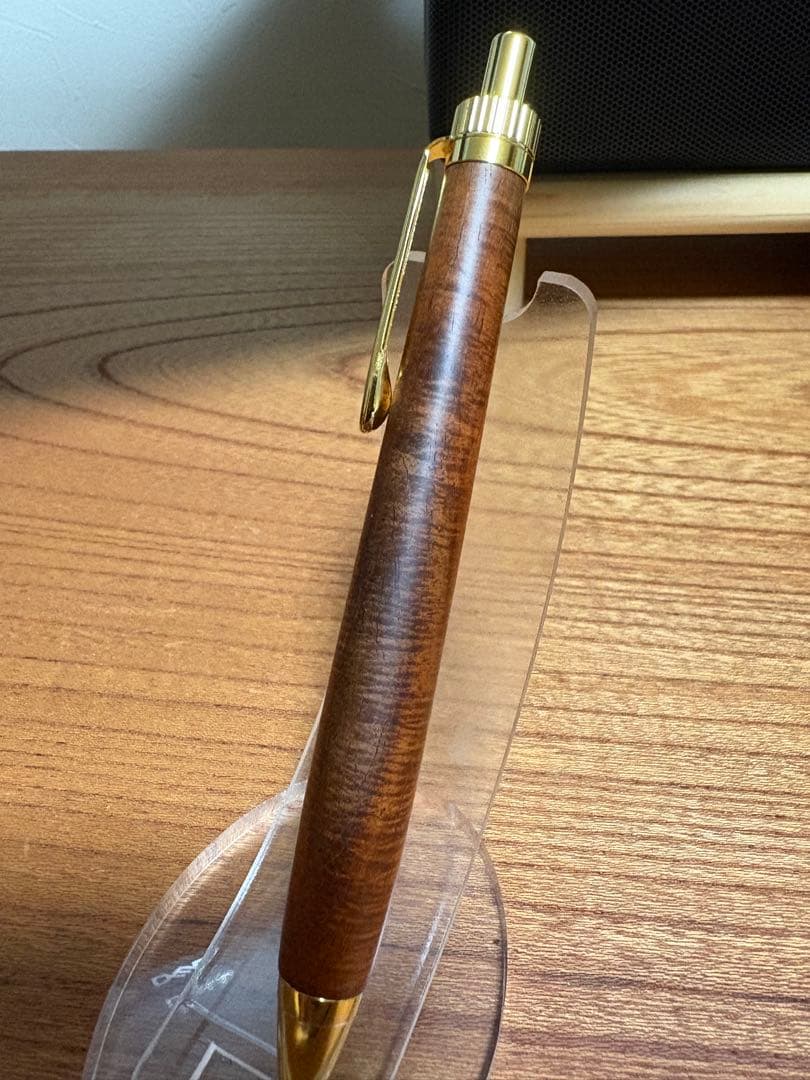 520超極上　サイアミーズローズウッド　シアメース　　木軸シャーペン　ボールペン